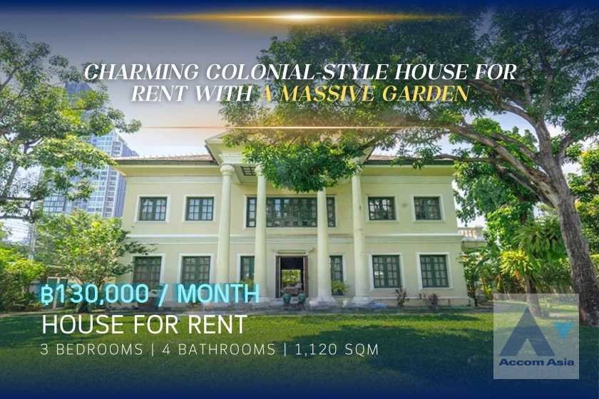  2  3 br House For Rent in Sukhumvit ,Bangkok BTS Ekkamai AA31010