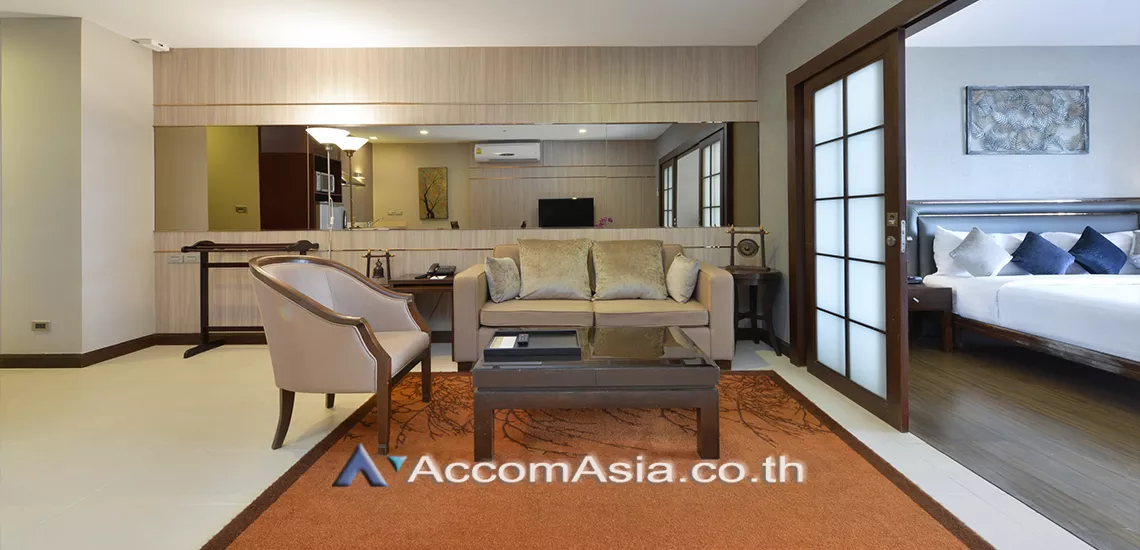 5  1 br Apartment For Rent in Sukhumvit ,Bangkok BTS Asok at Service Apartment in Asoke AA31085