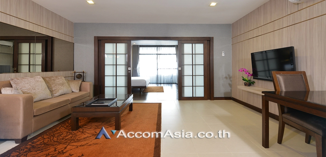 Pet friendly |  Service Apartment in Asoke Apartment  1 Bedroom for Rent BTS Asok in Sukhumvit Bangkok