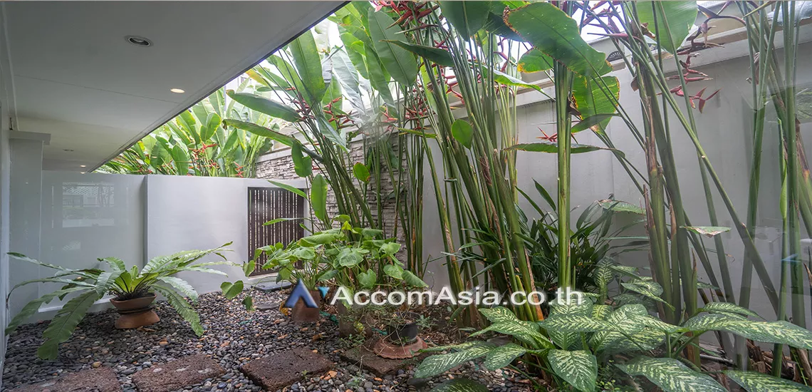9  3 br House For Rent in Sukhumvit ,Bangkok BTS Thong Lo at Ekkamai Cozy House with swimming pool AA31173