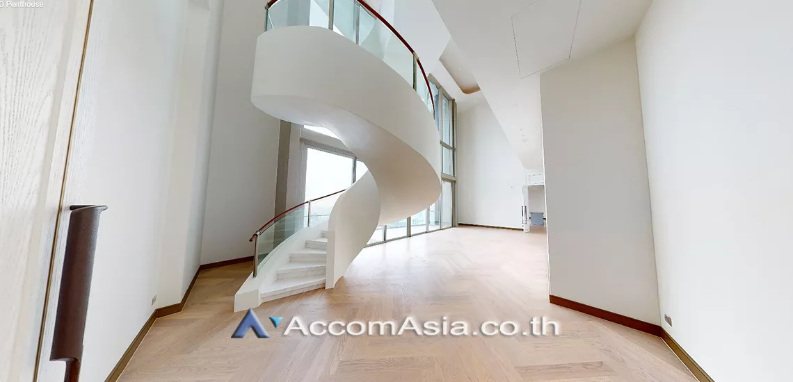 unitSuper Luxury, Duplex Condo, Penthouse |  4 Bedrooms  Condominium For Sale in Charoen Nakhon, Bangkok  near BTS Krung Thon Buri (AA31267)