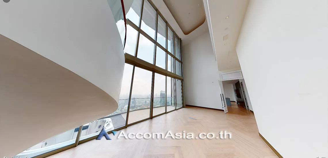 unitSuper Luxury, Duplex Condo, Penthouse |  4 Bedrooms  Condominium For Sale in Charoen Nakhon, Bangkok  near BTS Krung Thon Buri (AA31267)