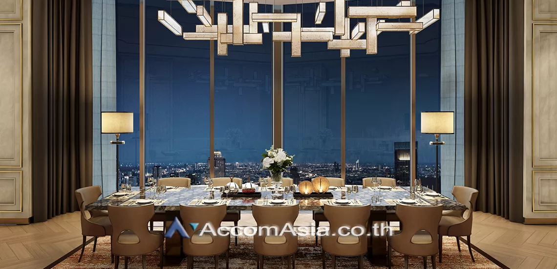 unitSuper Luxury, Duplex Condo, Penthouse |  4 Bedrooms  Condominium For Sale in Charoen Nakhon, Bangkok  near BTS Krung Thon Buri (AA31356)