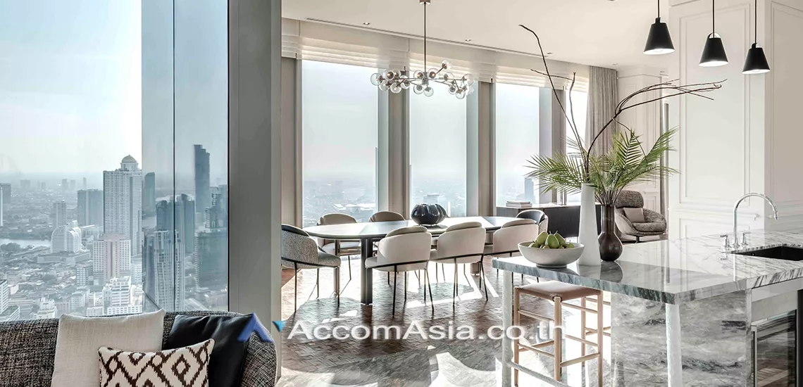 unitSuper Luxury, Penthouse, Pet friendly |  3 Bedrooms  Condominium For Sale in Silom, Bangkok  near BTS Chong Nonsi (AA31358)