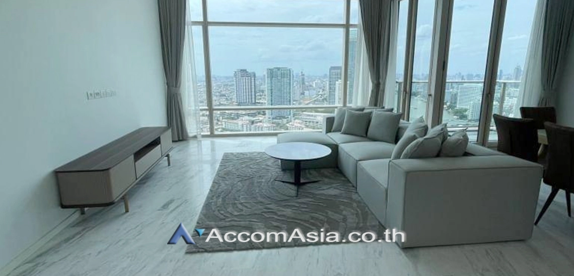 1  3 br Condominium For Rent in Sathorn ,Bangkok BTS Saphan Taksin at Four Seasons Private Residences AA31713