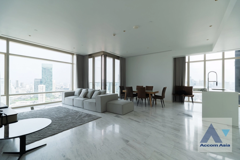  Four Seasons Private Residences Condominium  3 Bedroom for Rent BTS Saphan Taksin in Sathorn Bangkok