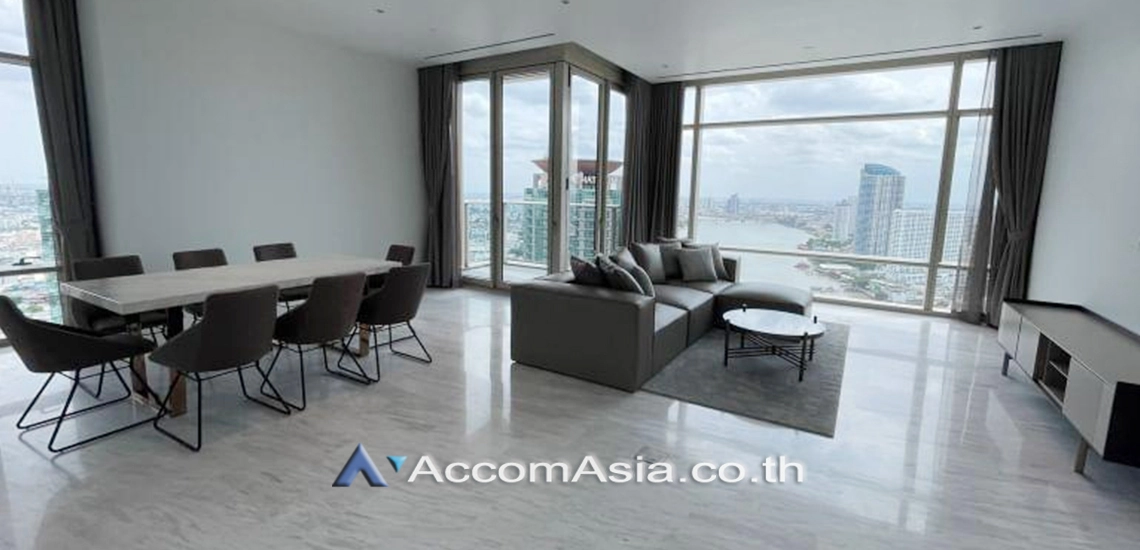  3 Bedrooms  Condominium For Rent in Sathorn, Bangkok  near BTS Saphan Taksin (AA31715)