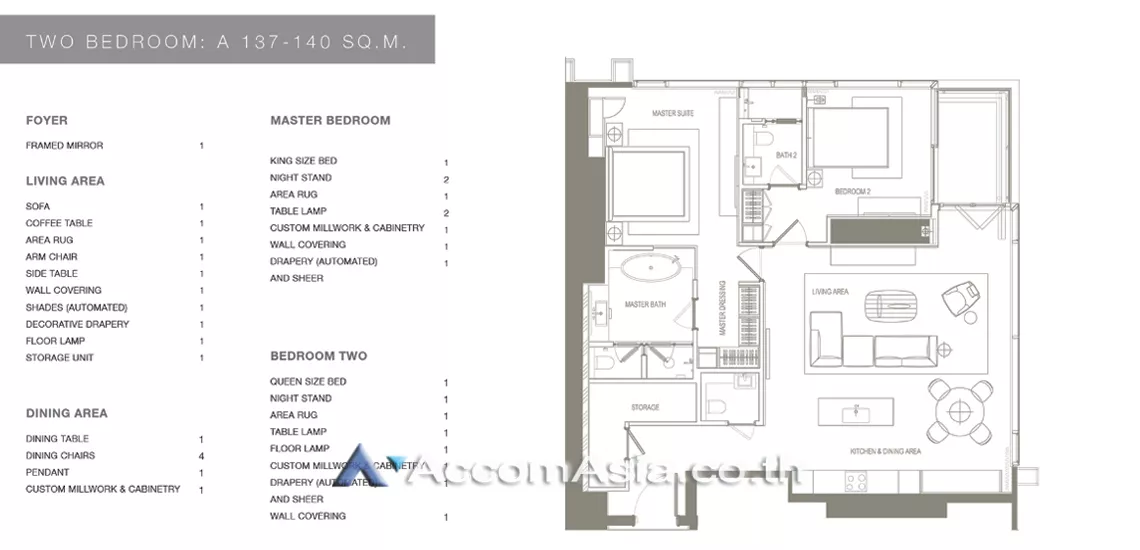 12  2 br Condominium For Sale in Sathorn ,Bangkok BTS Saphan Taksin at Four Seasons Private Residences AA31721