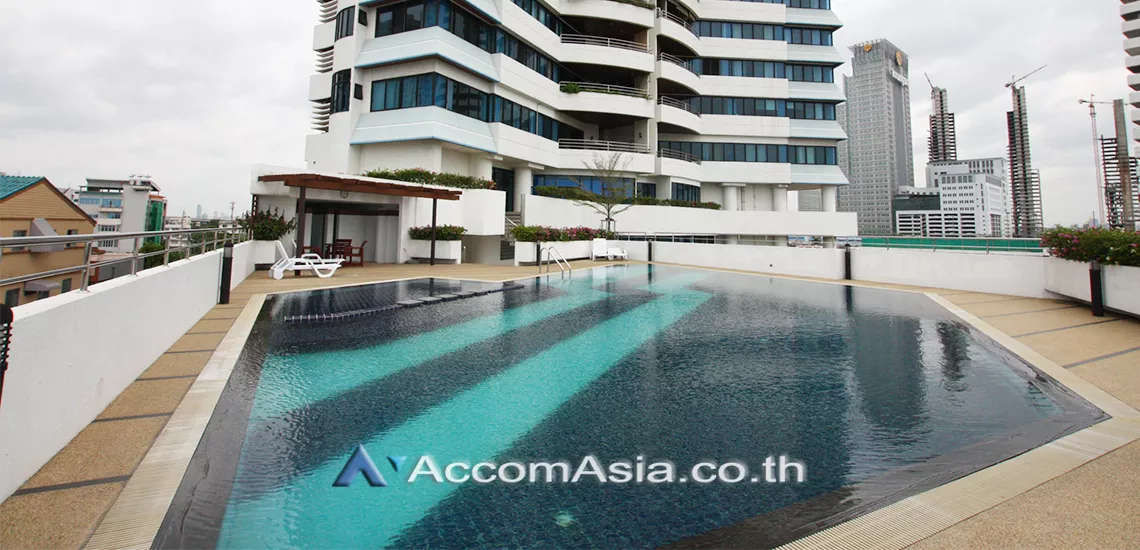  3 Bedrooms  Condominium For Rent in Sathorn, Bangkok  near BRT Wat Dan (AA31769)
