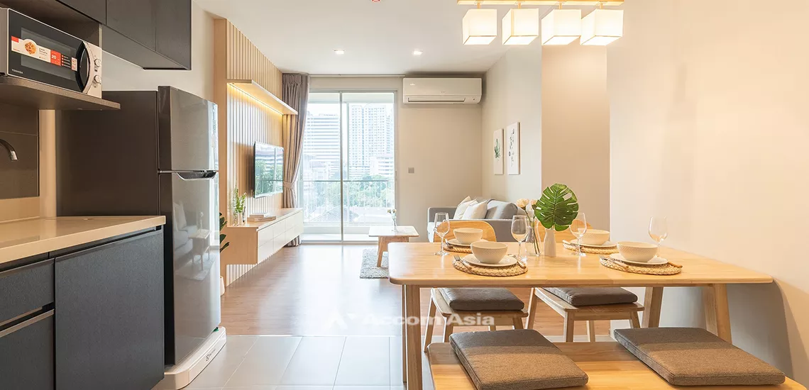 4  2 br Condominium For Rent in Sukhumvit ,Bangkok BTS Asok - MRT Phetchaburi at Q Prasarnmit AA31811