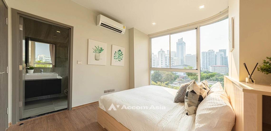 8  2 br Condominium For Rent in Sukhumvit ,Bangkok BTS Asok - MRT Phetchaburi at Q Prasarnmit AA31811