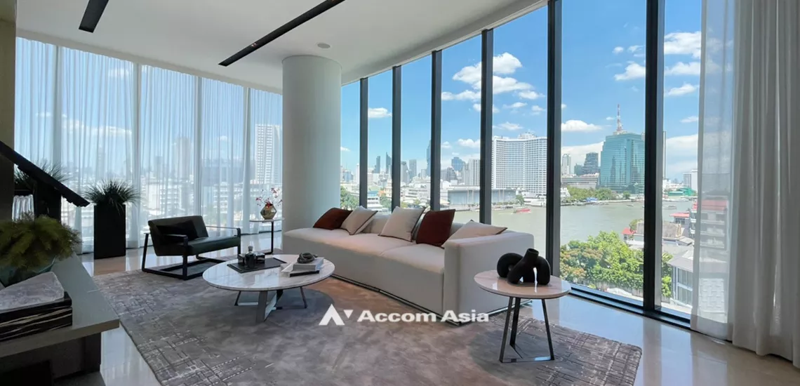 Luxury |  2 Bedrooms  Condominium For Sale in Charoennakorn, Bangkok  near BTS Krung Thon Buri (AA31920)