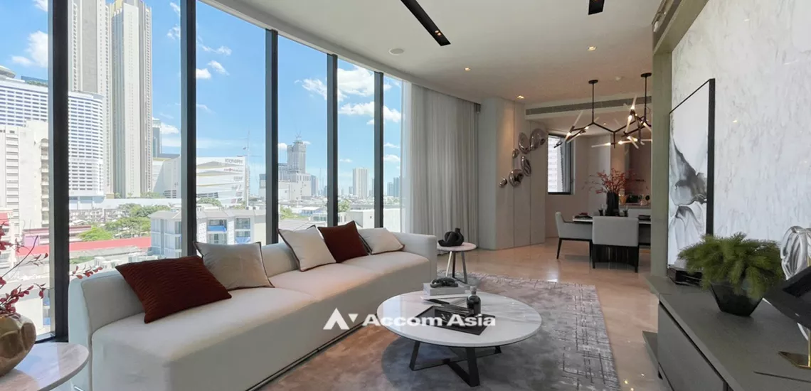 unitLuxury |  2 Bedrooms  Condominium For Sale in Charoen Nakhon, Bangkok  near BTS Krung Thon Buri (AA31920)