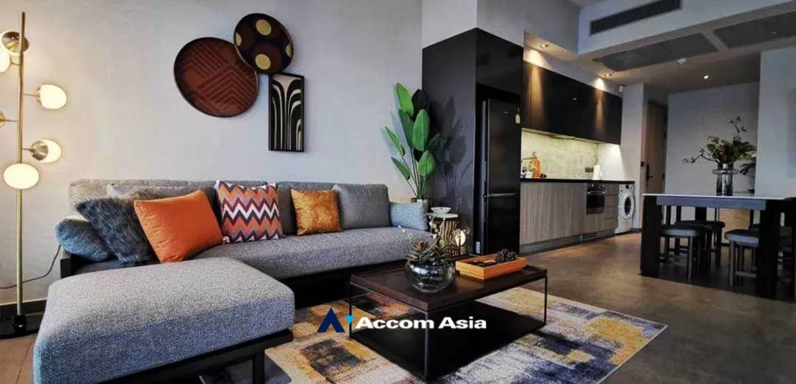  The Lofts Asoke Condominium  2 Bedroom for Rent MRT Phetchaburi in Sukhumvit Bangkok