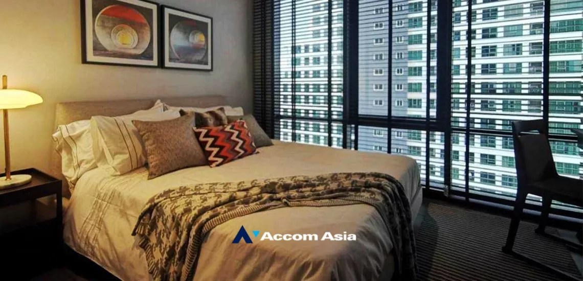 8  2 br Condominium For Rent in Sukhumvit ,Bangkok MRT Phetchaburi at The Lofts Asoke AA32036