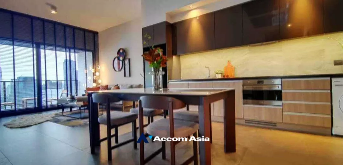 5  2 br Condominium For Rent in Sukhumvit ,Bangkok MRT Phetchaburi at The Lofts Asoke AA32036