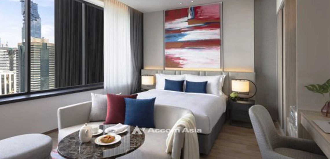 unit Studio  Apartment For Rent in Sathorn, Bangkok  near BTS Chong Nonsi (AA32085)