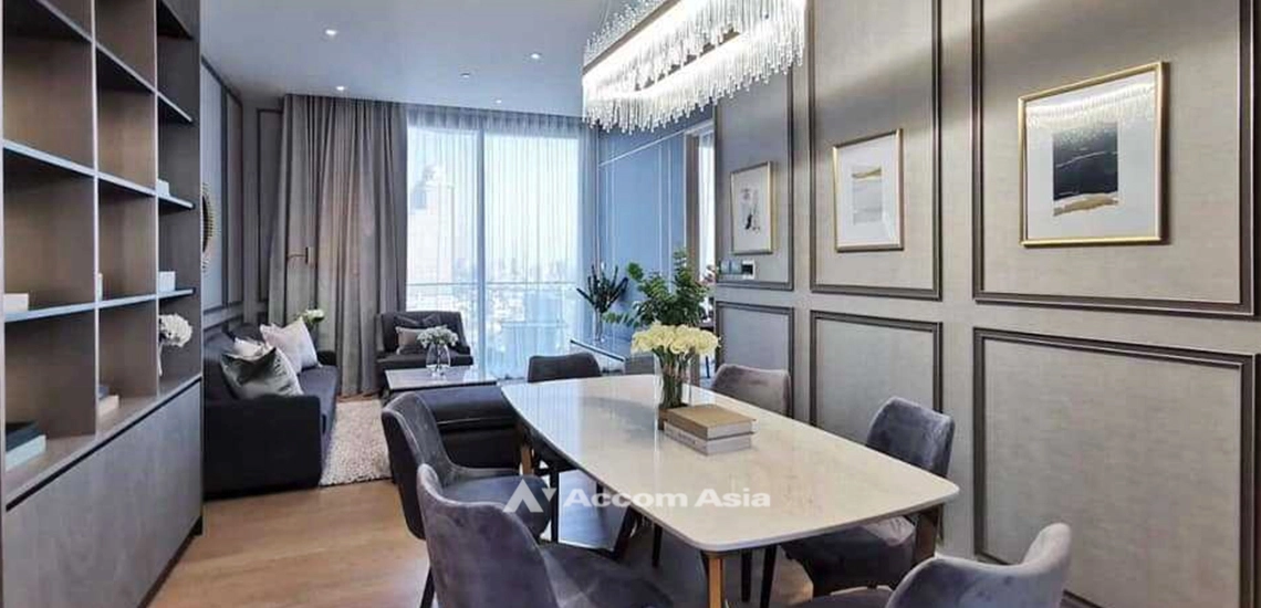 5  2 br Condominium For Rent in Charoen Nakhon ,Bangkok BTS Krung Thon Buri at Magnolias Waterfront Residences AA32107