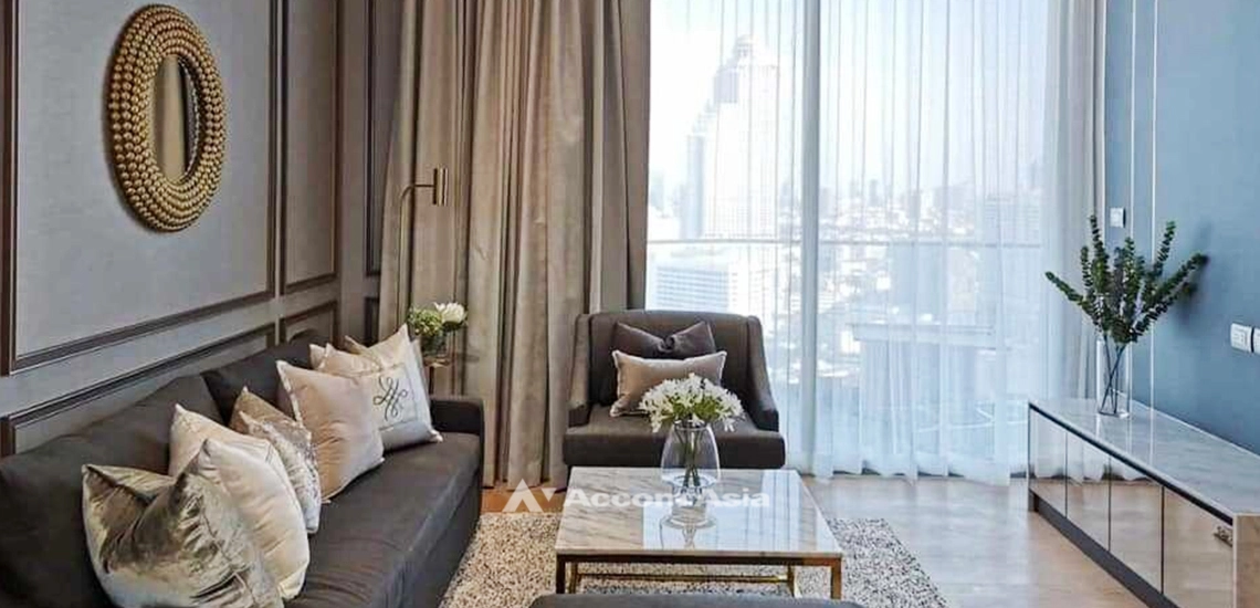  2  2 br Condominium For Rent in Charoen Nakhon ,Bangkok BTS Krung Thon Buri at Magnolias Waterfront Residences AA32107