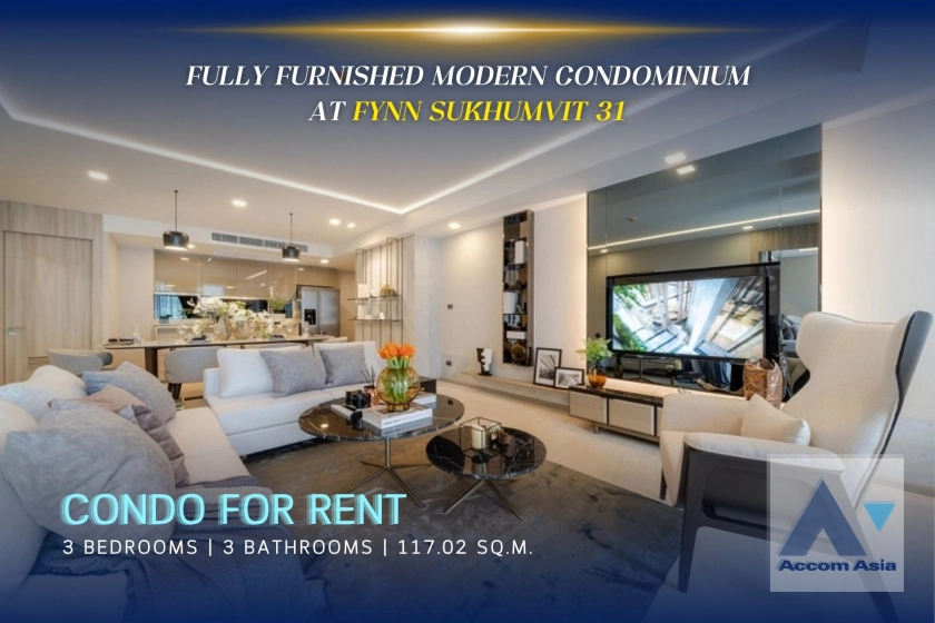 unitFully Furnished | Modern condo with stylish interiors at Fynn Sukhumvit 31 (AA32188)