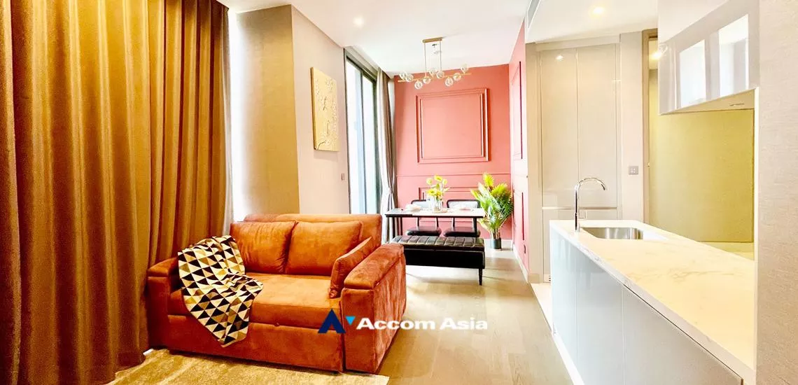  2  1 br Condominium For Rent in Ratchadapisek ,Bangkok BTS Asok - MRT Phetchaburi at The Esse At Singha Complex AA32222