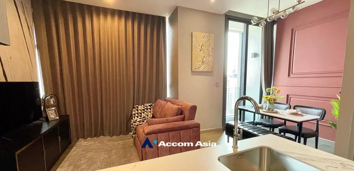  1  1 br Condominium For Rent in Ratchadapisek ,Bangkok BTS Asok - MRT Phetchaburi at The Esse At Singha Complex AA32222