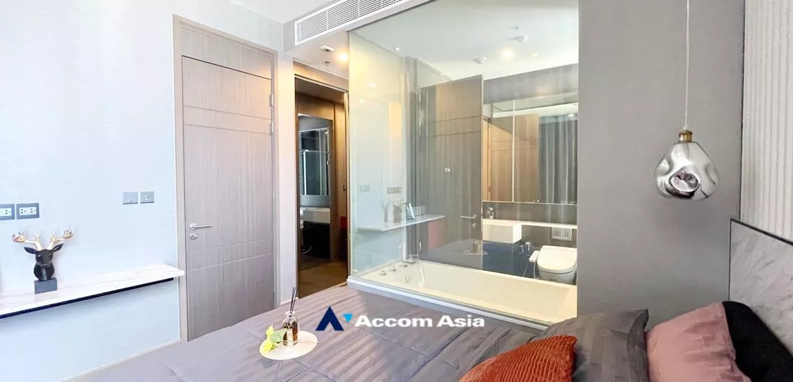7  1 br Condominium For Rent in Ratchadapisek ,Bangkok BTS Asok - MRT Phetchaburi at The Esse At Singha Complex AA32222