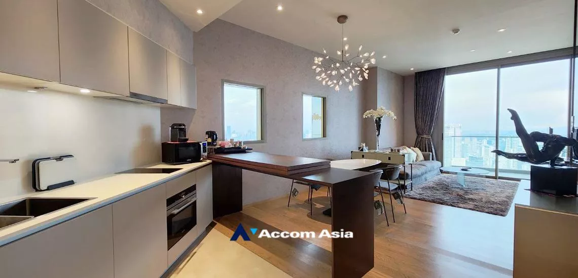 5  1 br Condominium For Rent in Charoennakorn ,Bangkok BTS Krung Thon Buri at Magnolias Waterfront Residences AA32252