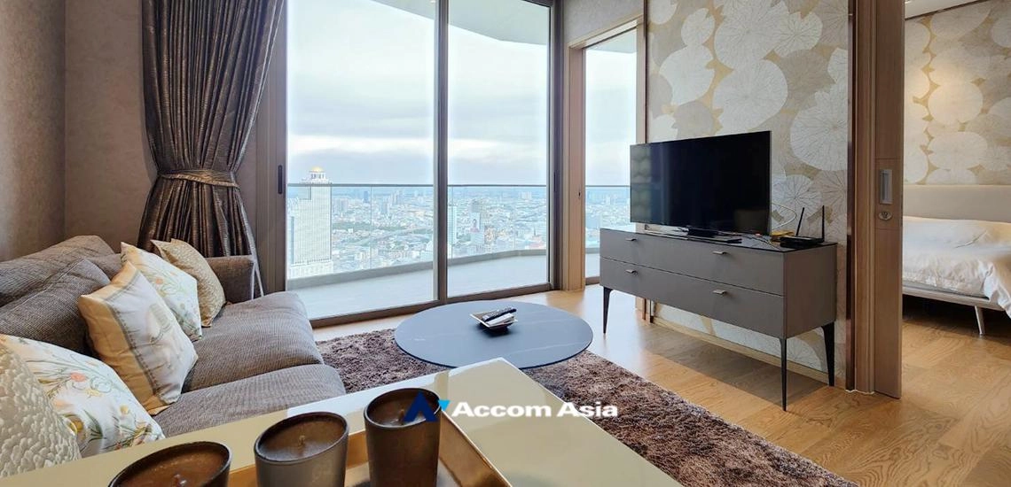  2  1 br Condominium For Rent in Charoen Nakhon ,Bangkok BTS Krung Thon Buri at Magnolias Waterfront Residences AA32252