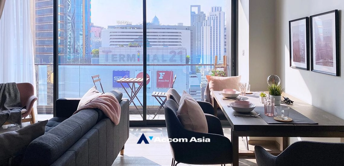 unit 2 Bedrooms  Condominium For Rent in Sukhumvit, Bangkok  near BTS Asok - MRT Sukhumvit (AA32268)