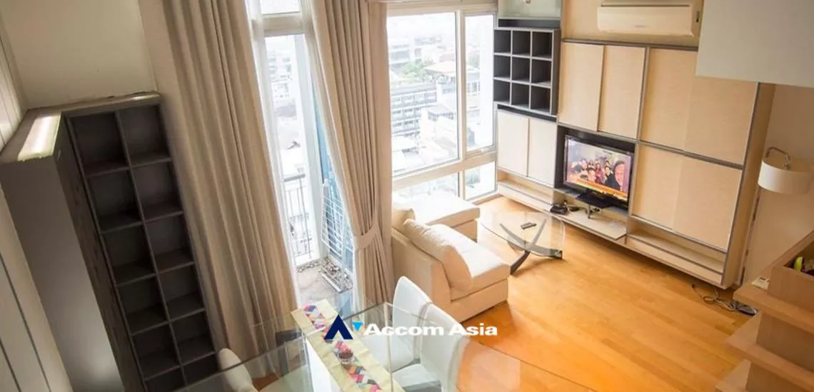 Double High Ceiling, Duplex Condo |  Villa Ratchatewi Condominium  1 Bedroom for Rent BTS Ratchathewi in Phaholyothin Bangkok