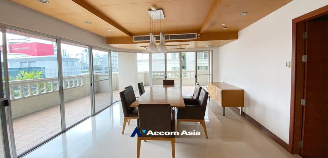  1  3 br Apartment For Rent in Sukhumvit ,Bangkok BTS Phrom Phong at High rise building AA32385