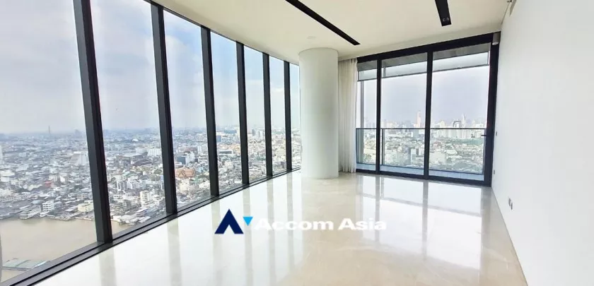 unitRiverside / River View, Super Luxury |  3 Bedrooms  Condominium For Sale in Charoen Nakhon, Bangkok  near BTS Krung Thon Buri (AA32487)