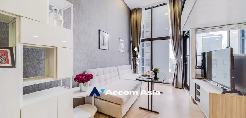 Duplex Condo |  1 Bedroom  Condominium For Sale in Phaholyothin, Bangkok  near MRT Rama 9 - ARL Makkasan (AA32503)