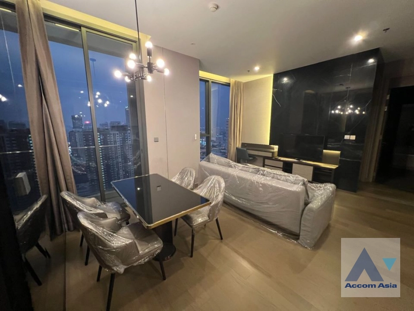  2  2 br Condominium For Rent in Ratchadaphisek ,Bangkok MRT Phetchaburi at The Esse At Singha Complex AA32617