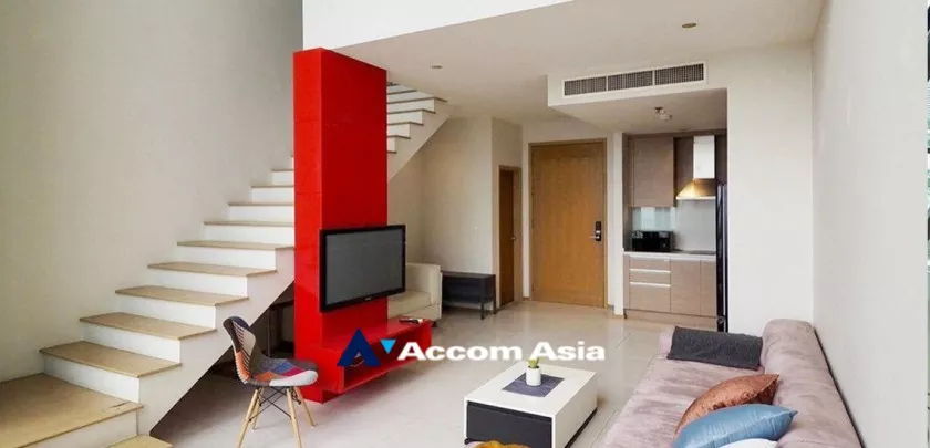 Duplex Condo |  1 Bedroom  Condominium For Rent in Sukhumvit, Bangkok  near BTS Phrom Phong (AA33040)
