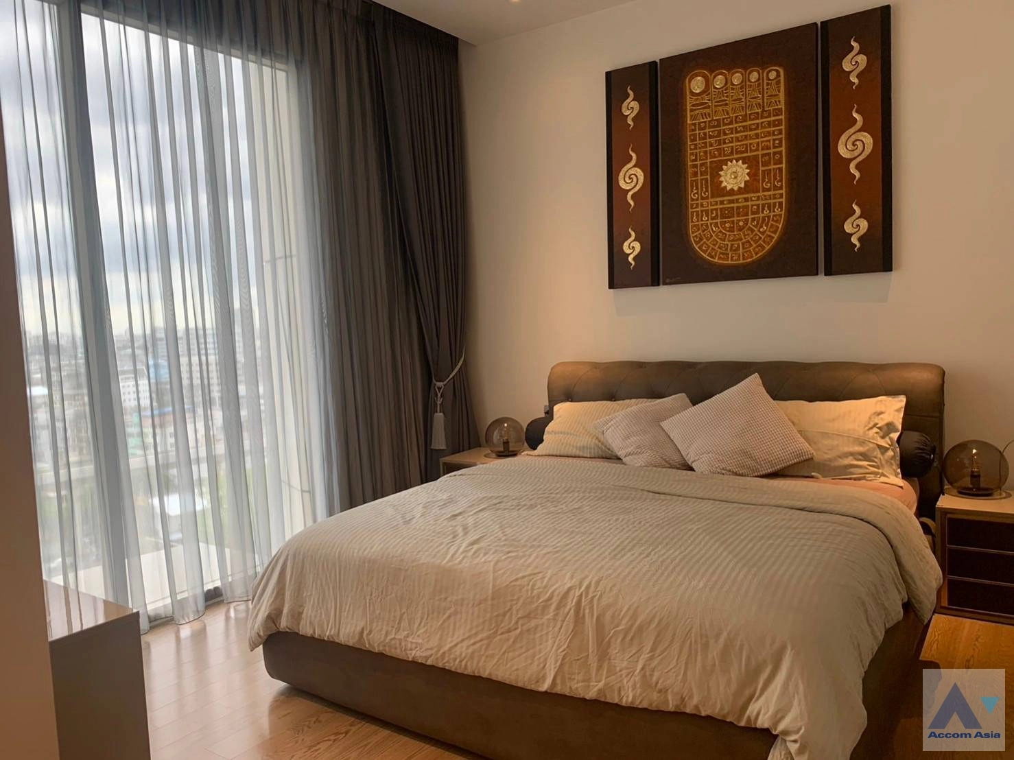 7  2 br Condominium For Rent in Charoennakorn ,Bangkok BTS Krung Thon Buri at Magnolias Waterfront Residences AA33145
