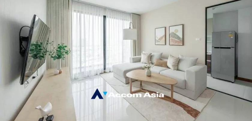 unit 2 Bedrooms  Condominium For Rent in Charoen Nakhon, Bangkok  near BTS Krung Thon Buri (AA33194)
