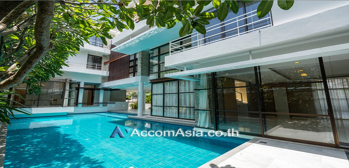 unitPrivate Swimming Pool |  5 Bedrooms  House For Rent in Sukhumvit, Bangkok  near BTS Thong Lo (64741)