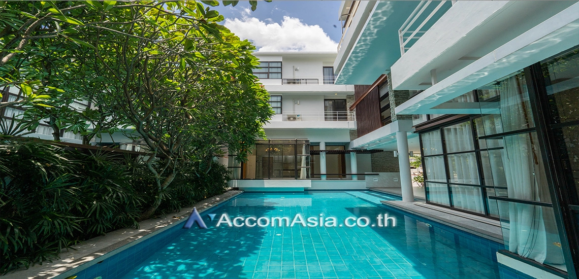unitPrivate Swimming Pool |  5 Bedrooms  House For Rent in Sukhumvit, Bangkok  near BTS Thong Lo (64741)