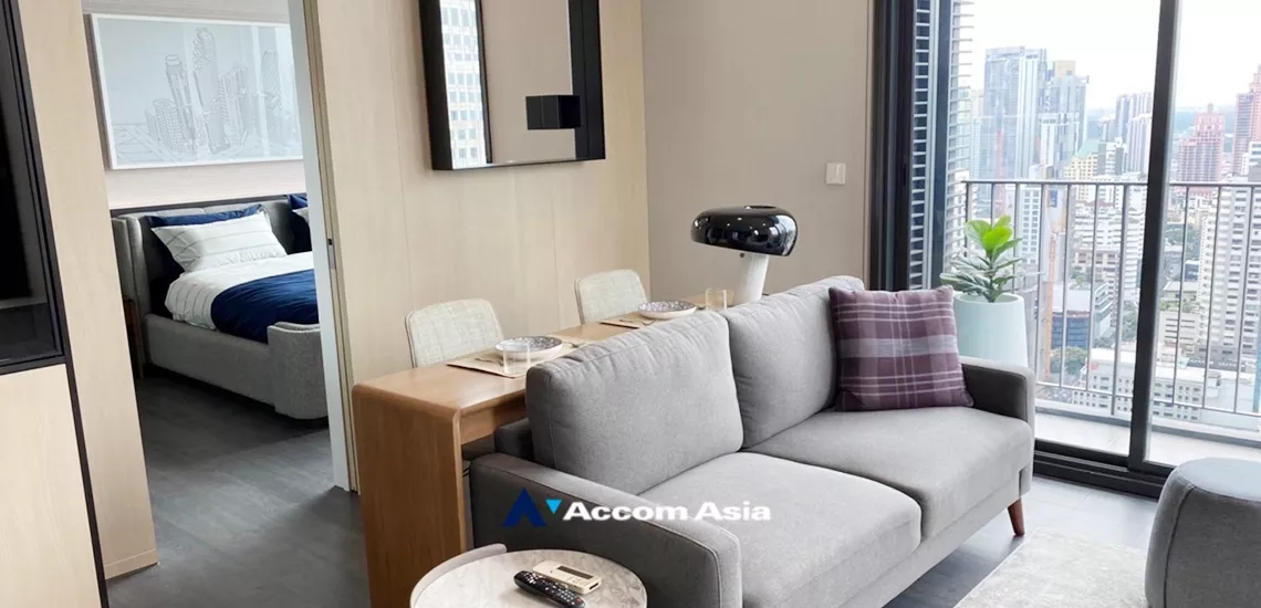 unit 1 Bedroom  Condominium For Rent in Sukhumvit, Bangkok  near BTS Asok - MRT Sukhumvit (AA33528)