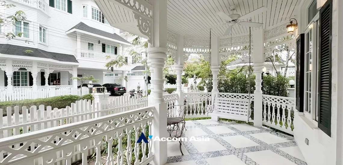  1  4 br House For Rent in Bangna ,Bangkok  at Fantasia Villa 4 AA33539