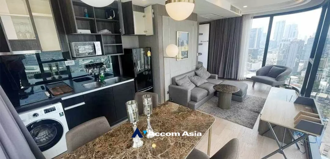  2  2 br Condominium For Sale in Silom ,Bangkok MRT Sam Yan at Ashton Chula Silom AA33642