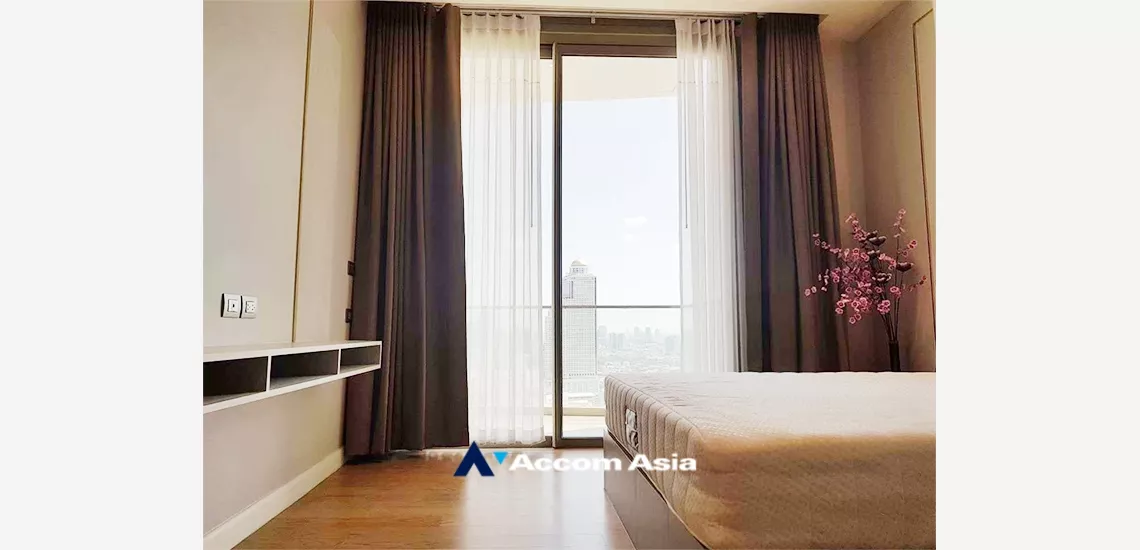 4  1 br Condominium For Rent in Charoennakorn ,Bangkok BTS Krung Thon Buri at Magnolias Waterfront Residences AA33702