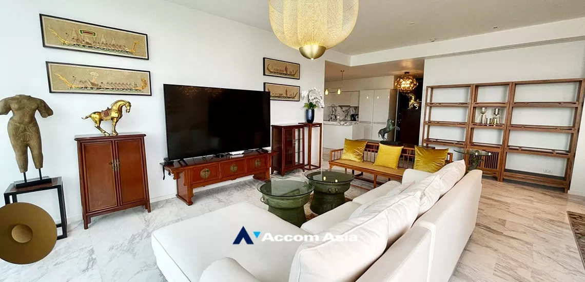  Four Seasons Private Residences Condominium  3 Bedroom for Rent BTS Saphan Taksin in Sathorn Bangkok