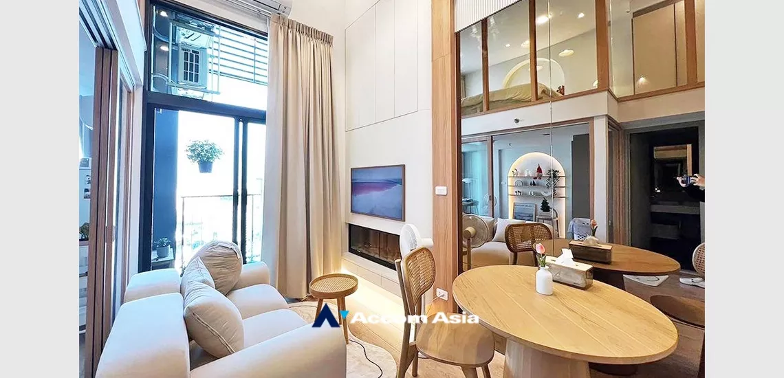 Duplex Condo |  Ideo Rama 9 Asoke Condominium  1 Bedroom for Rent MRT Rama 9 in Ratchadaphisek Bangkok