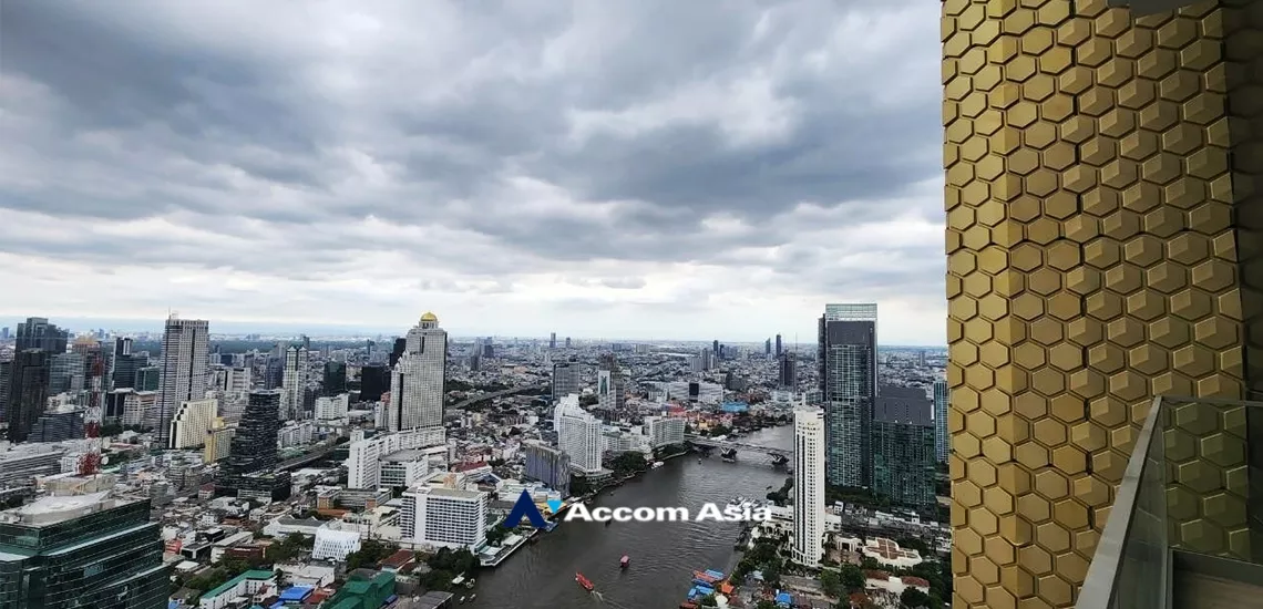 46  3 br Condominium For Sale in Charoen Nakhon ,Bangkok BTS Krung Thon Buri at The Residences at Mandarin Oriental AA33878