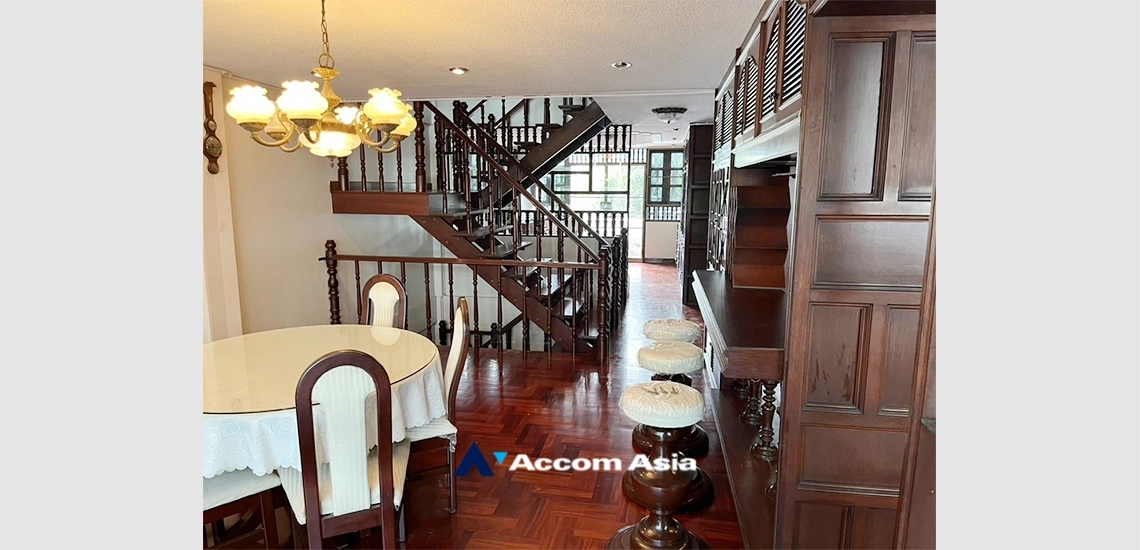 Home Office |  3 Bedrooms  Townhouse For Rent in Sathorn, Bangkok  near BTS Chong Nonsi - MRT Lumphini (AA34027)