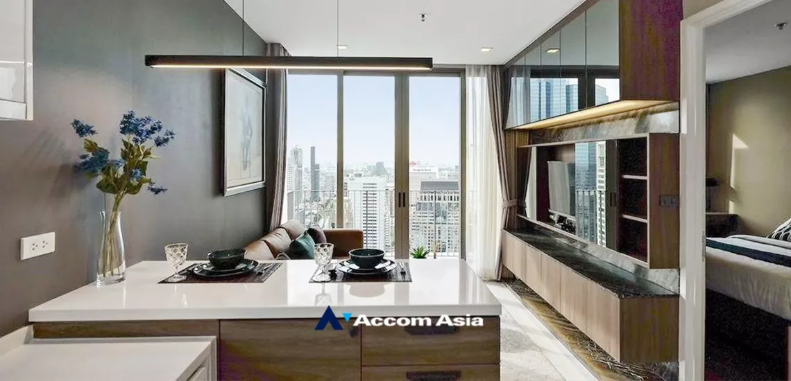  Nara 9 by Eastern Star Condominium  1 Bedroom for Rent BRT Arkhan Songkhro in Sathorn Bangkok