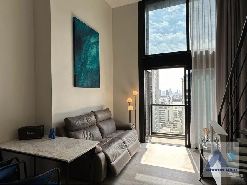 Duplex Condo | The Lofts Silom Condominium  1 Bedroom for Sale & Rent BTS Surasak in Silom Bangkok